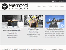 Tablet Screenshot of mbcparkslope.com